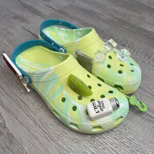 Crocs X Margaritaville NWT Men's 12 Limited Edition Classic Clog Green Vacation